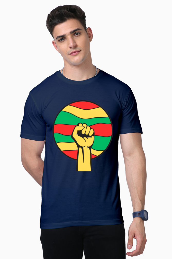 Step into the Future of Fashion with Bluelander's Supima Cotton Half Sleeve T-Shirts: Be Bold, Be You!