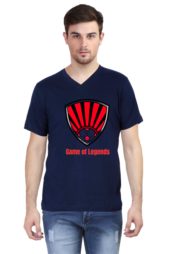 Reinvent Your Look: Bluelander's V Neck Cotton Half Sleeve T-Shirts - Embrace Elevated Style!