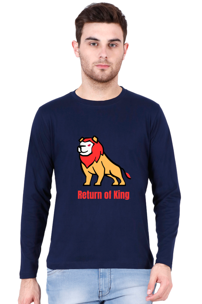 Bluelander's Cotton Full Sleeve T-Shirt - Ride the Wave of Fresh Fashion!