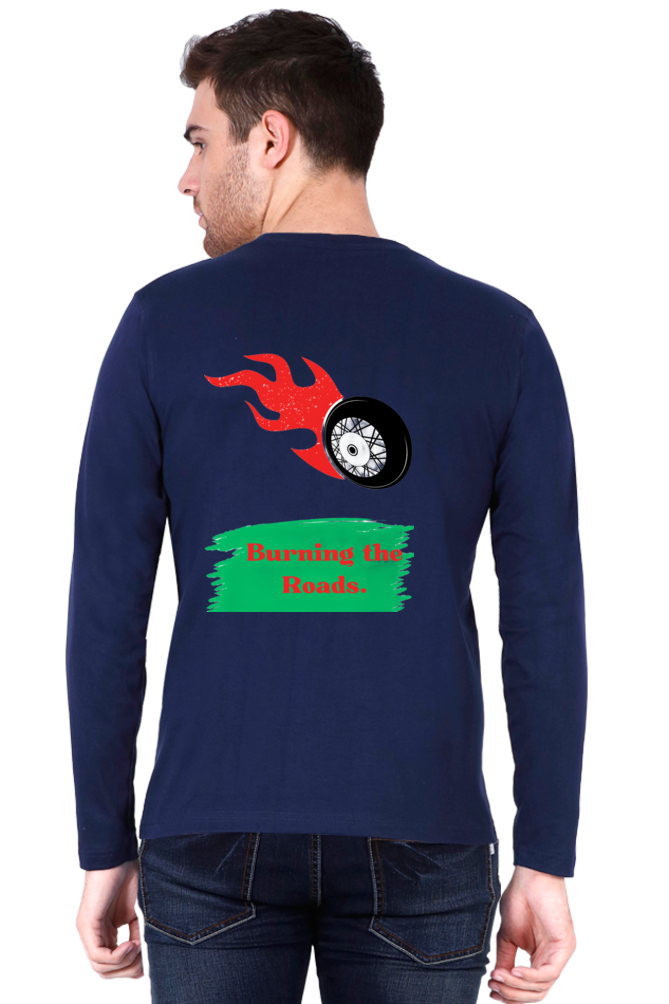 Make a Statement: Bluelander's Cotton Full Sleeve T-Shirts - Stand Out with Every Design!