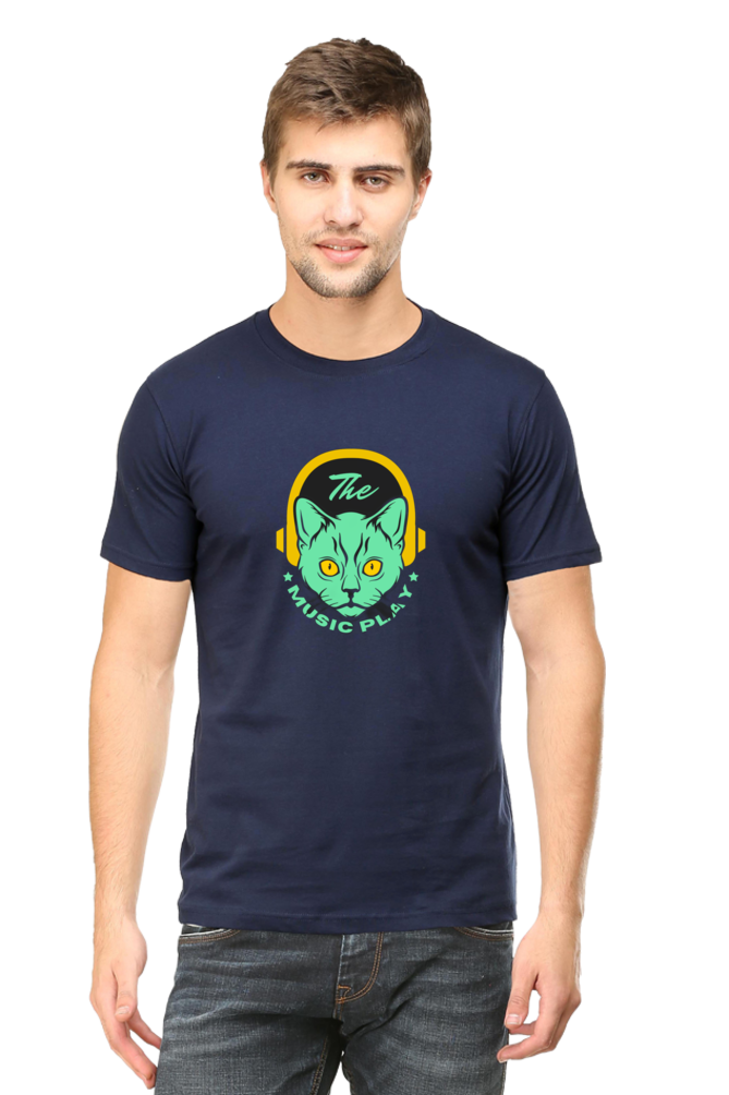 Bluelander Half Sleeve T-Shirts: Elevate Your Style with Quality Comfort and Play the Music of Your Life! #FashionWithPassion.