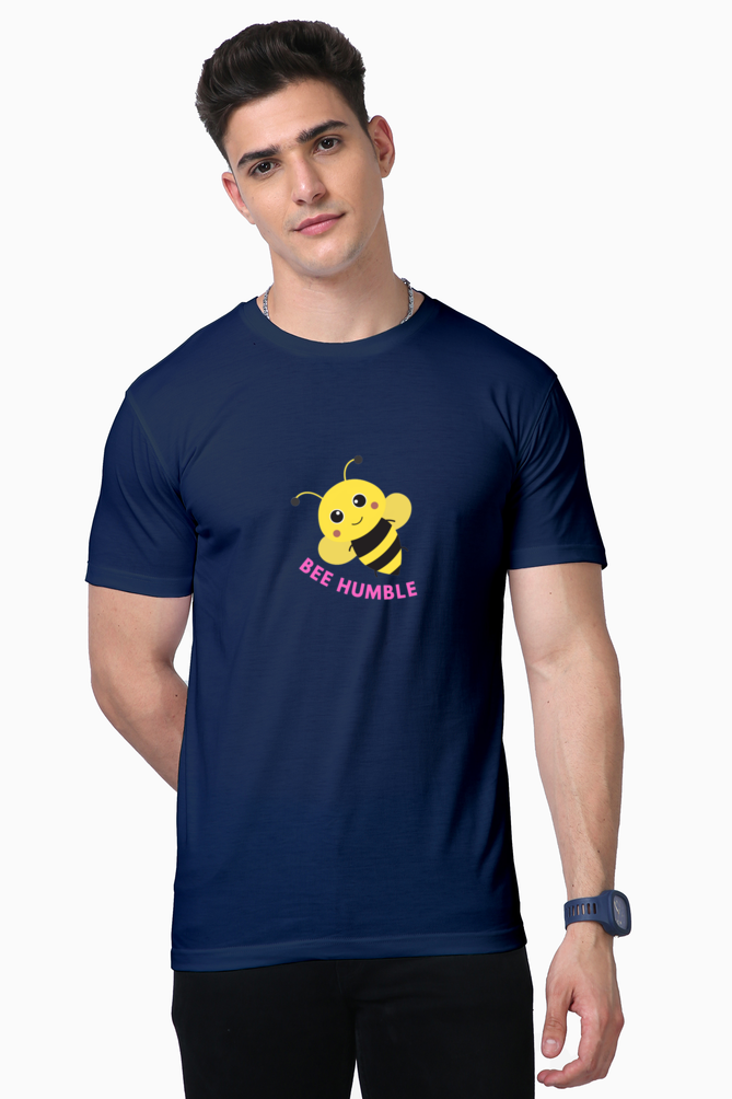 Bluelander Supima Half Sleeve T-Shirts Unmatched Quality, Supreme Comfort Bee Humble in Style.