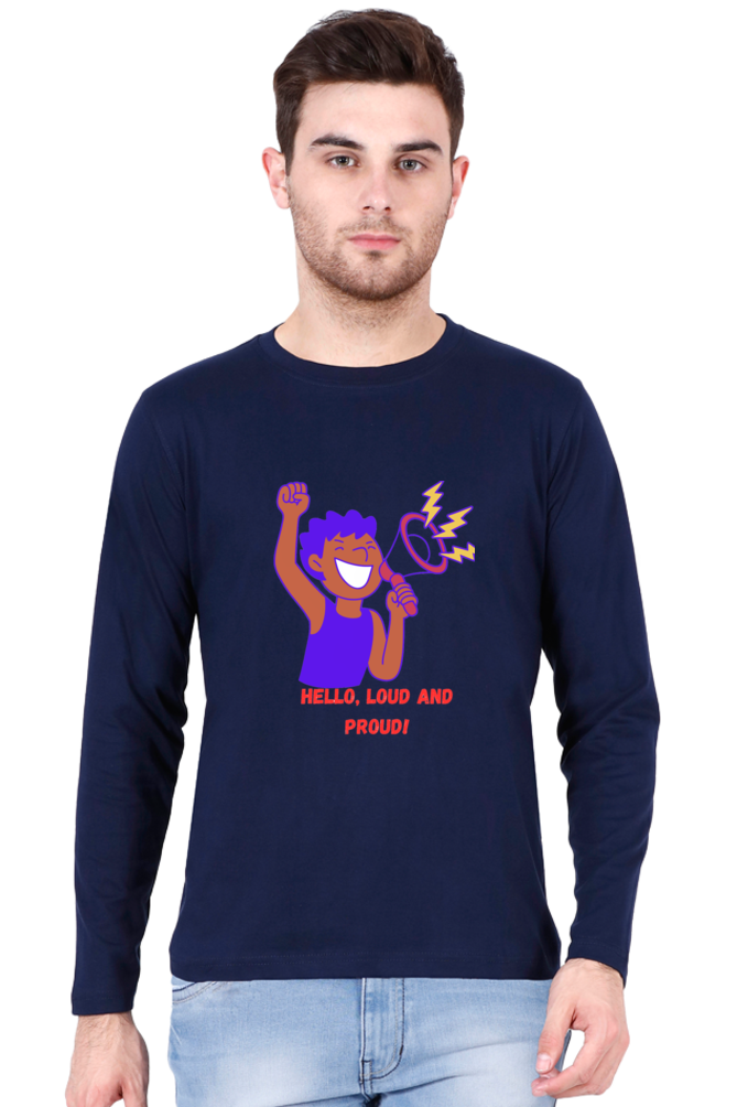 Wrap Yourself in Joy: Bluelander's Cotton Full Sleeve Tees Await Your Adventure!