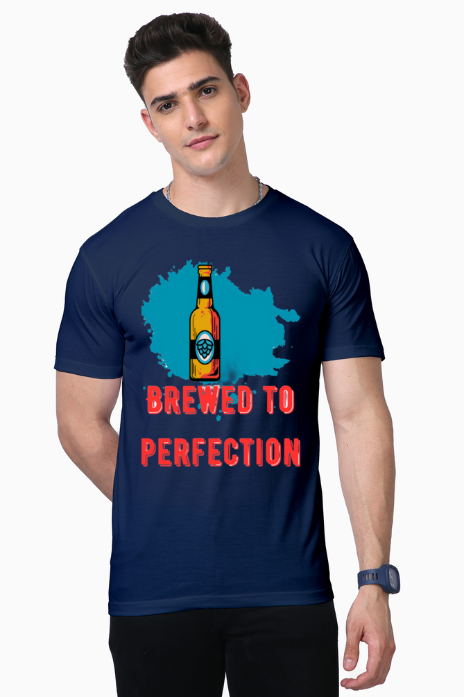 Step into Style: Bluelander's Supima Cotton Half Sleeve T-Shirt, Where Fashion Begins!