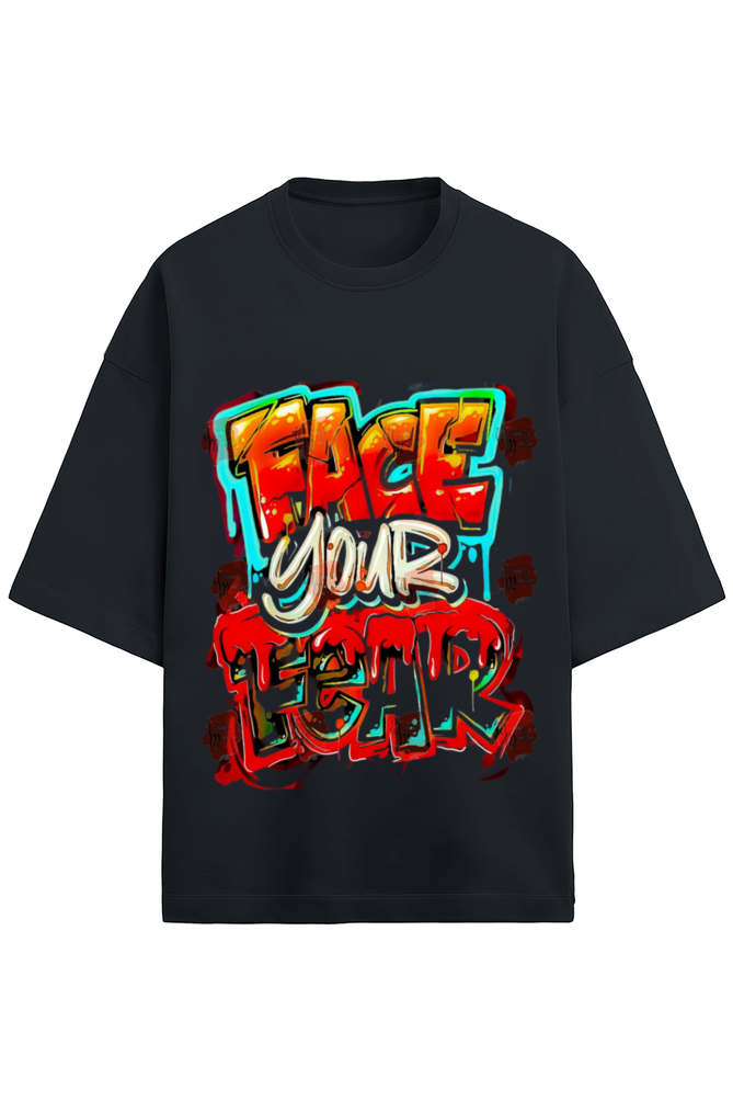 Bluelander Oversized Premium Cotton T Shirt: Relaxed Fit, Soft Comfort