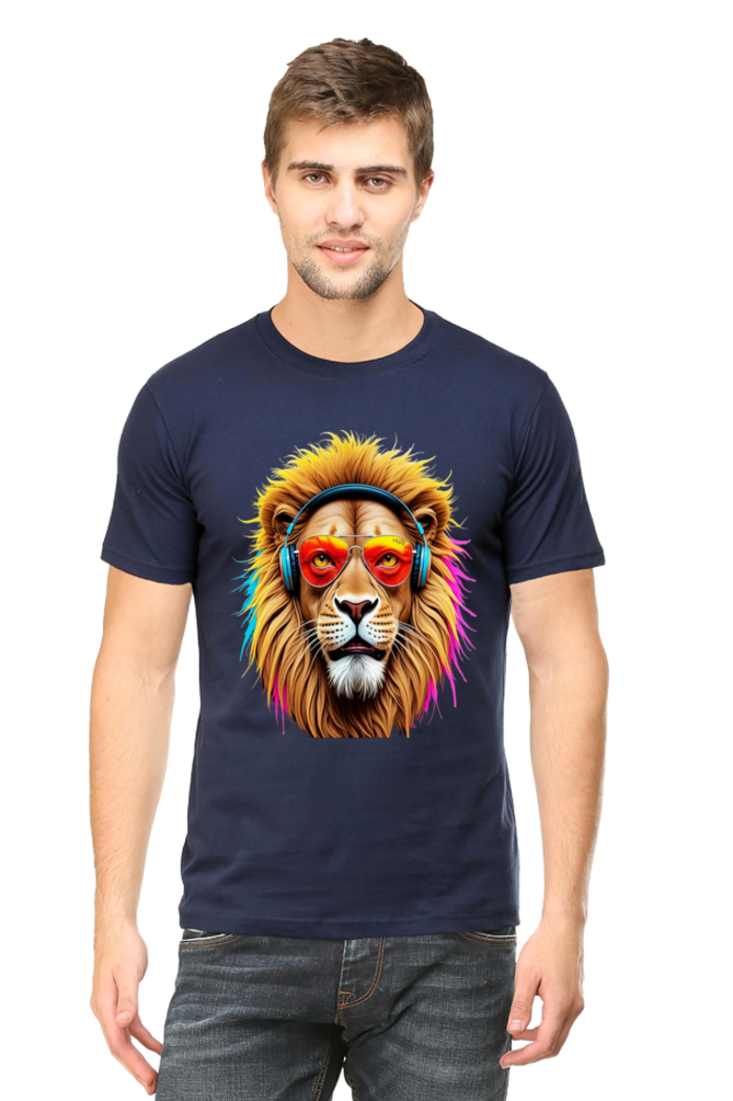 Rule the World: Bluelander's Premium Cotton Bio-Washed Half-Sleeve T-Shirt