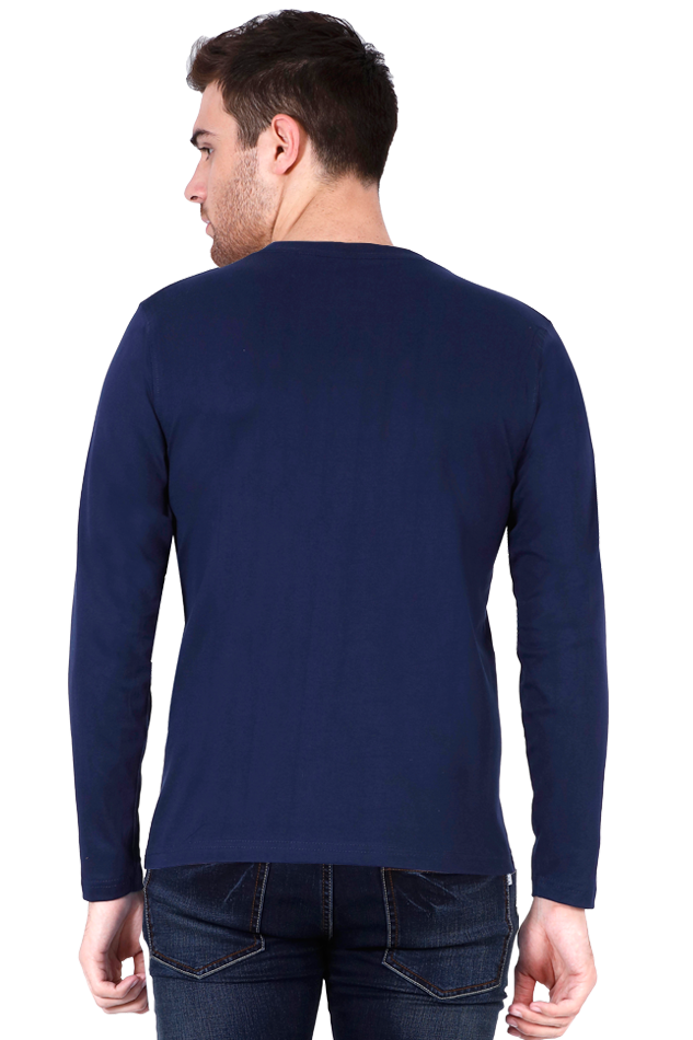 Bluelanders: Comfort Meets Style - Unisex Premium Cotton Bio-Washed Full-Sleeve T-Shirt