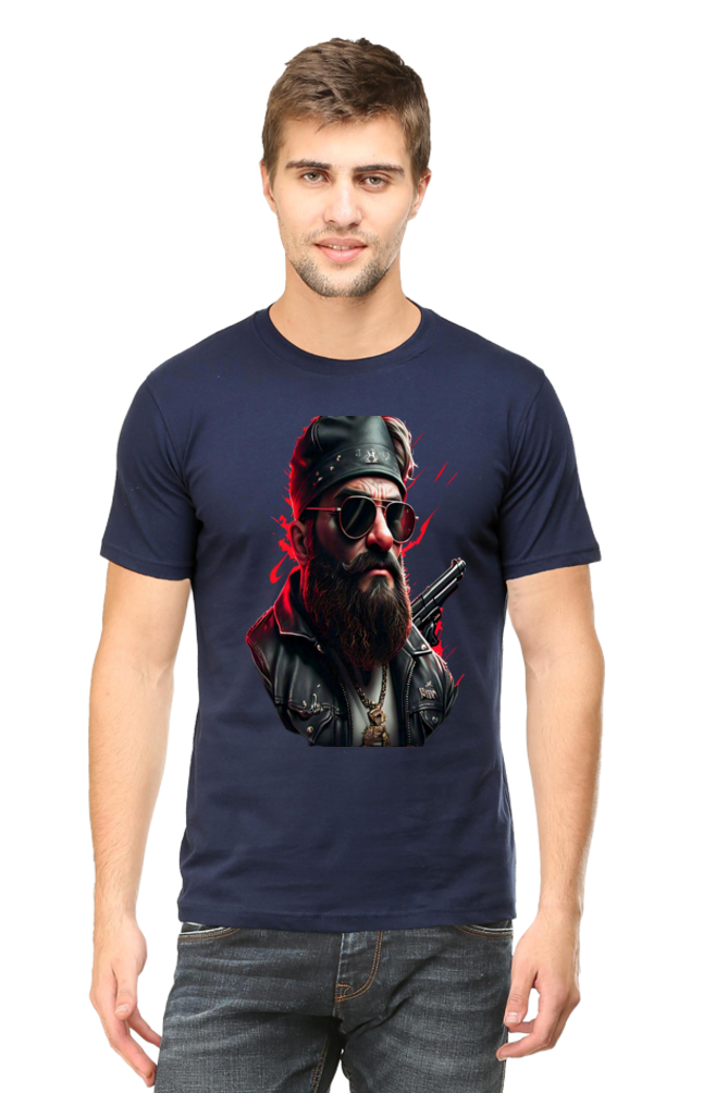 Upgrade Your Everyday: Bluelander's Premium Unisex Cotton Bio-Washed Half-Sleeve T-Shirt