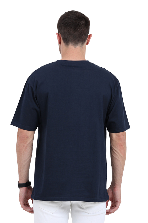 Oversized Comfort, Classic Style: Bluelanders soft cotton bio washed Unisex T-Shirt.