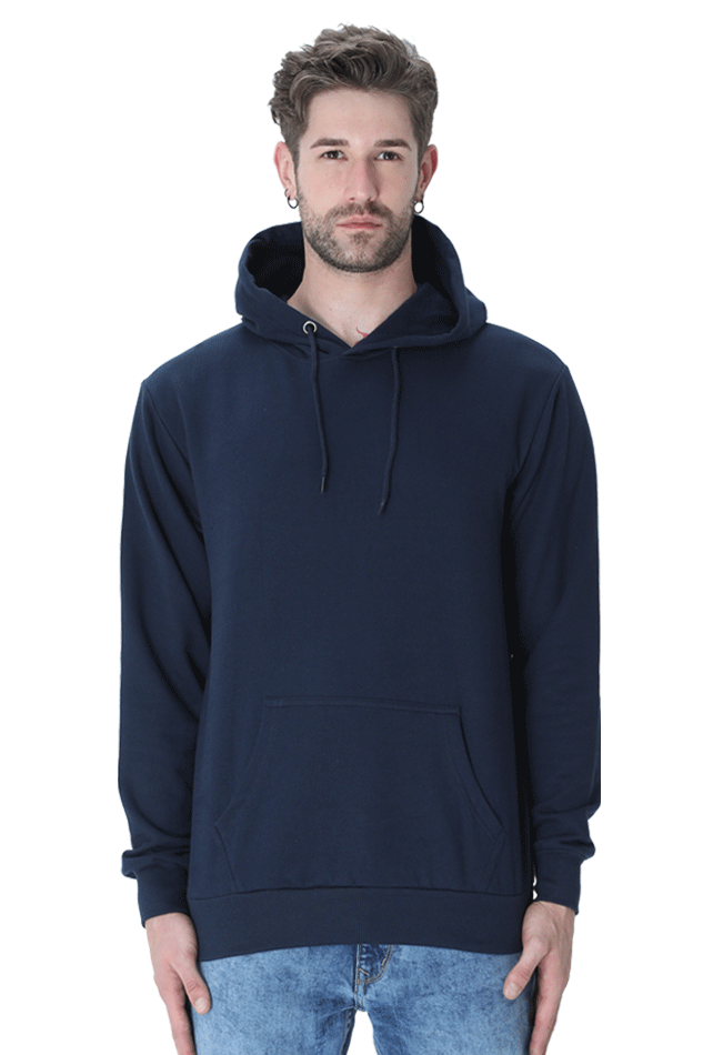 Bluelander Unisex Hoodie: 300 GSM Soft Cotton, Derby Ribbed.