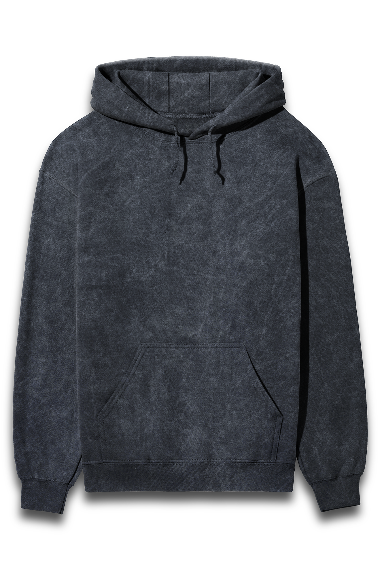 Vintage Vibes, Modern Comfort: Bluelanders Acid-Washed Hoodie