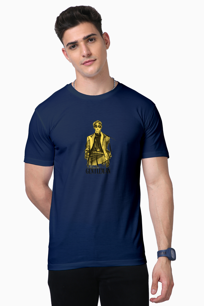 Bluelander Supima Half Sleeve T-Shirts: Unparalleled Comfort for the Modern Gentleman's Arrival in Fashion! #BluelanderFashion #SupimaComfort #ModernStyle