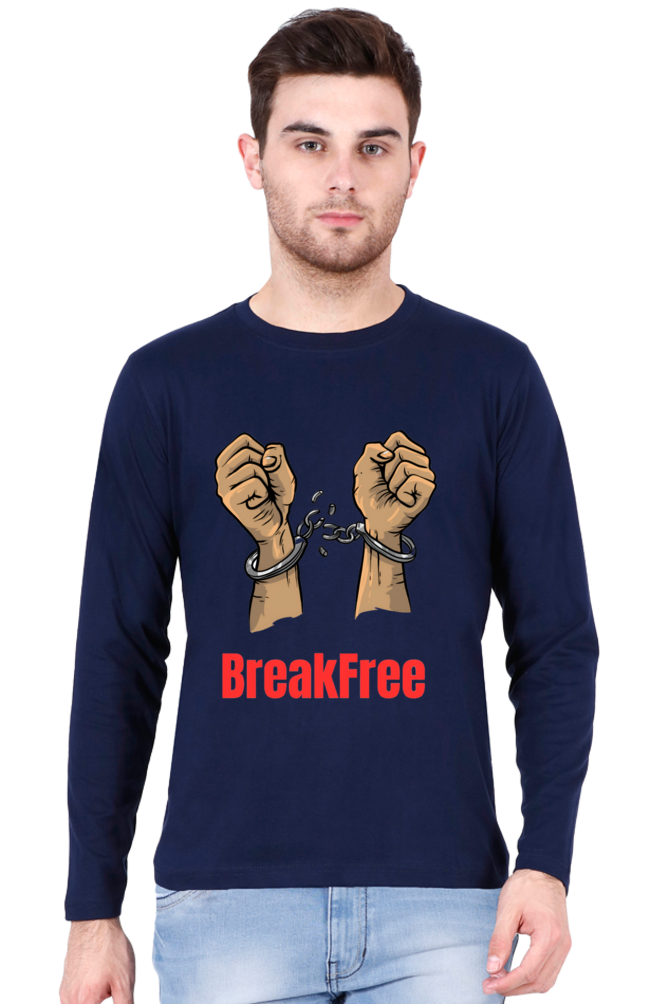 Bluelander's Cotton Full Sleeve T-Shirts! Stand Out with Designs Beyond Imagination, Get Noticed Everywhere You Go!