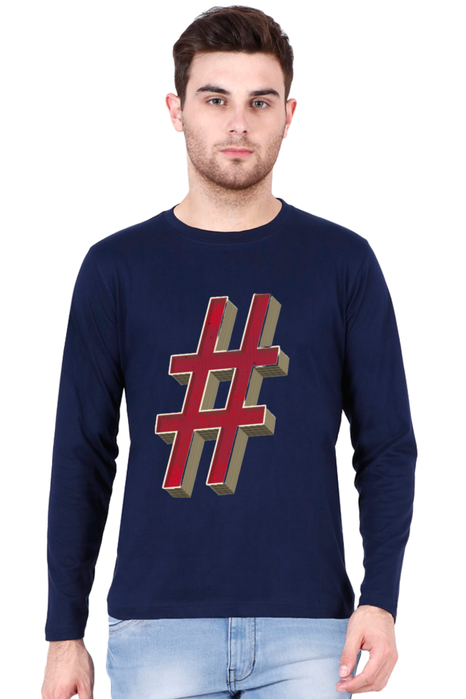 Unleash Your Style: Bluelander's Full Sleeve Cotton T-Shirts for Fashion Mavericks!