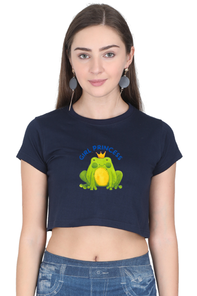 Crop & Shine: Embrace Effortless Elegance with Bluelander's Cotton Crop Top..