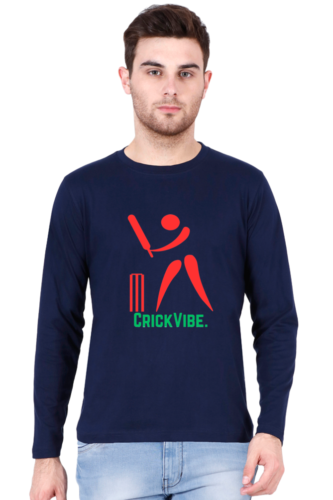 Bluelander's Cotton Full Sleeve T-Shirt - Dominate the Cricket Ground with Style and Comfort!