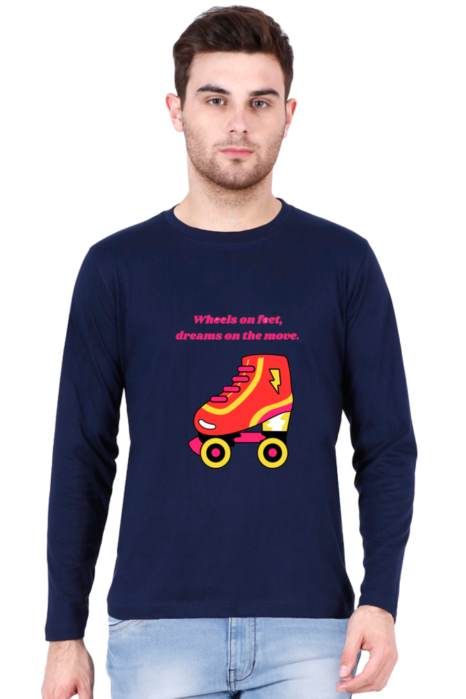 Bluelander's Cotton Full Sleeve T-Shirt: Unmatched Comfort, Effortless Style for Every Occasion.