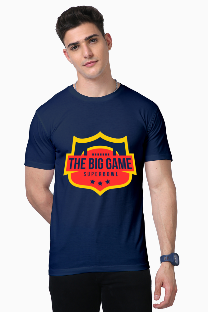 Feel the Luxe: Bluelander's Supima Cotton Half Sleeve T-Shirt - Designs That Give Goosebumps!