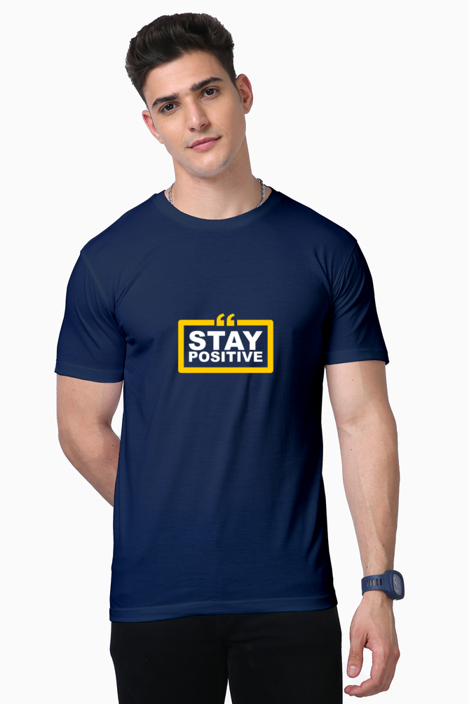 Bluelander Supima Half Sleeve T-Shirts Experience Supreme Comfort and Style – Elevate Your Wardrobe and Stay Positive in Every Environment.