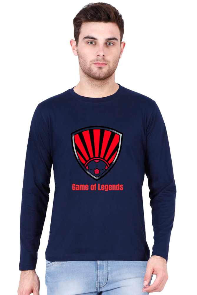 Bluelander's Cotton Full Sleeve T-Shirt - Welcome a Wave of Fresh Fashion!