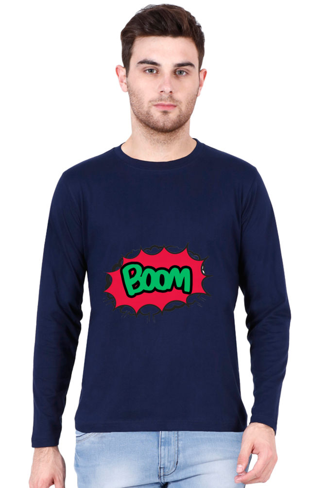 Bluelander's Cotton Full Sleeve T-Shirts: Stand Out with Unique Designs, Earn Compliments on the Go!