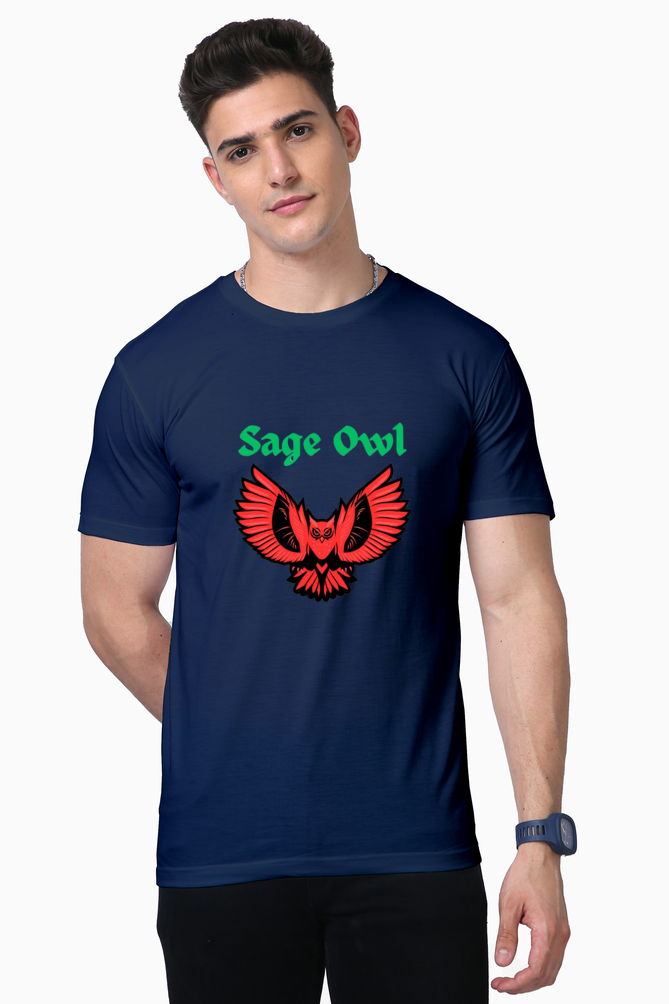 Crafted with Love: BlueLander Supima Cotton Half Sleeve T-Shirt – Enhanced Design for All Our Beautiful, Smart, and Charming Indian Souls, Offering Supreme Comfort