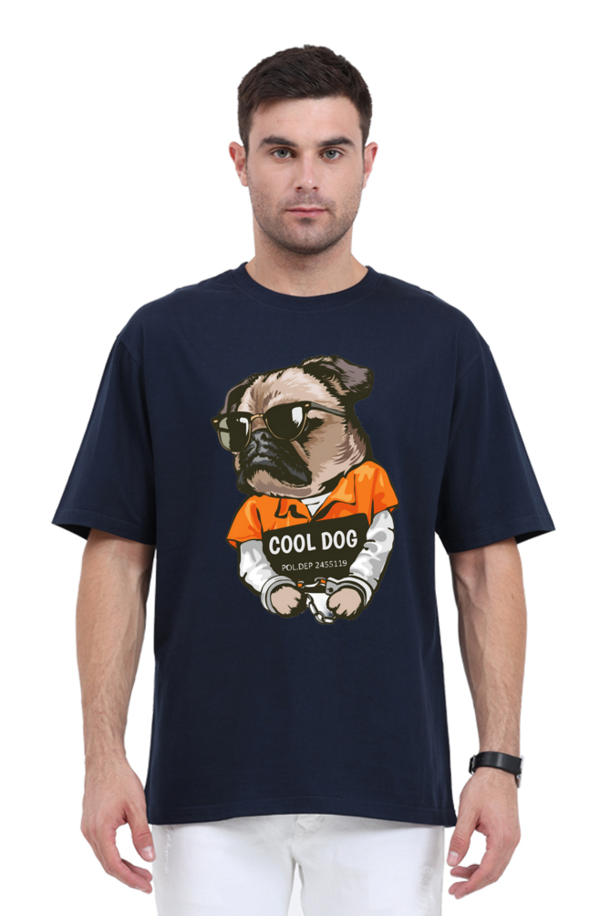 Dominate the Streets: Bluelander Oversize Classic Cotton T-Shirts, Your Style Command Center!