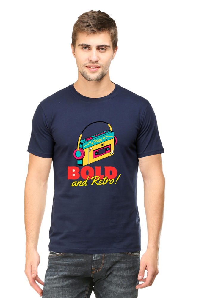 Feel the Fashion Vibe: Elevate Your Style with Bluelander's Cotton Half Sleeve Tees.