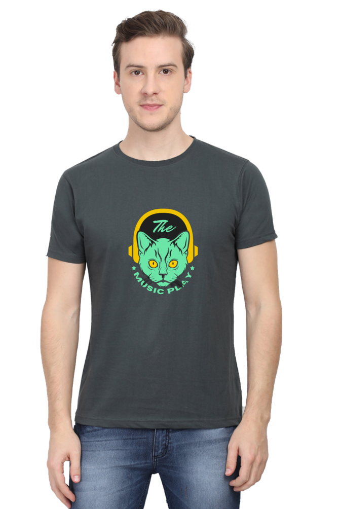 Bluelander Half Sleeve T-Shirts: Elevate Your Style with Quality Comfort and Play the Music of Your Life! #FashionWithPassion.