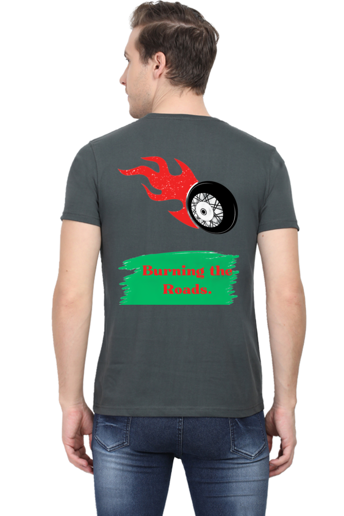Step into Comfort and Style with Bluelander's Cotton Half Sleeve T-Shirt!