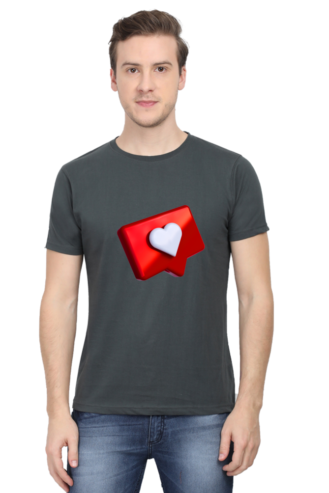 Elevate Your Romance: Fall in Love with Bluelander's Cotton Half Sleeve Tees!