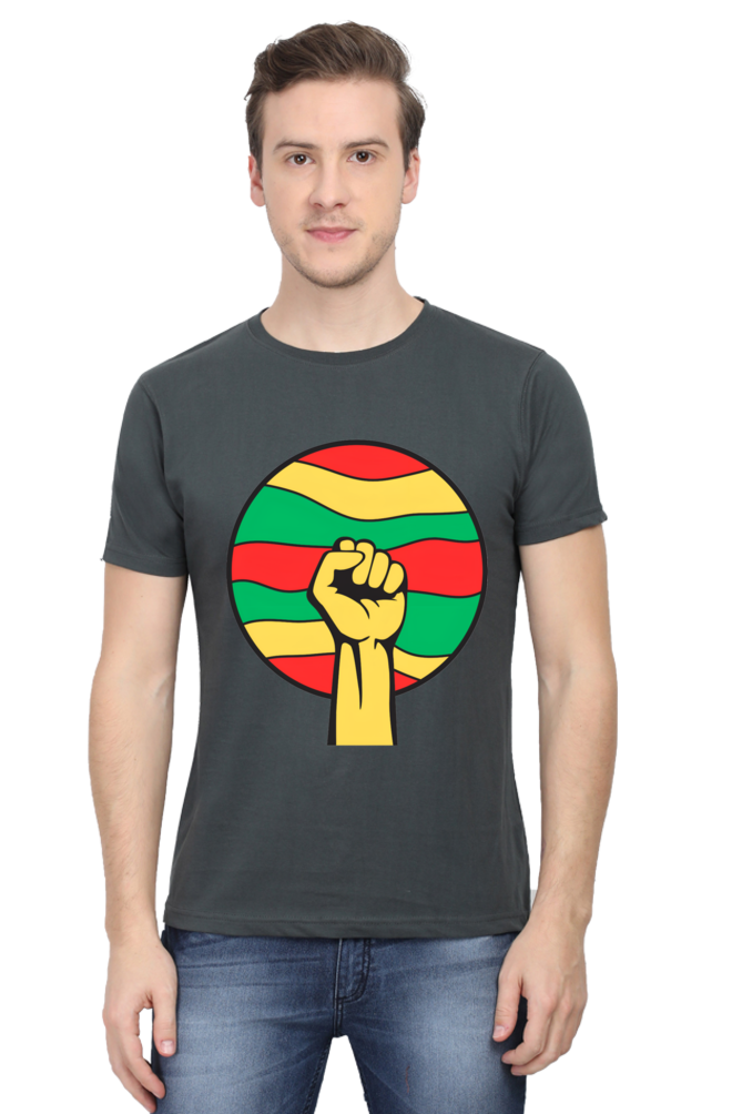 Get Noticed where ever you go with Bluelander's Cotton Half Sleeve T-Shirts: Stand Out with Future Fashion!