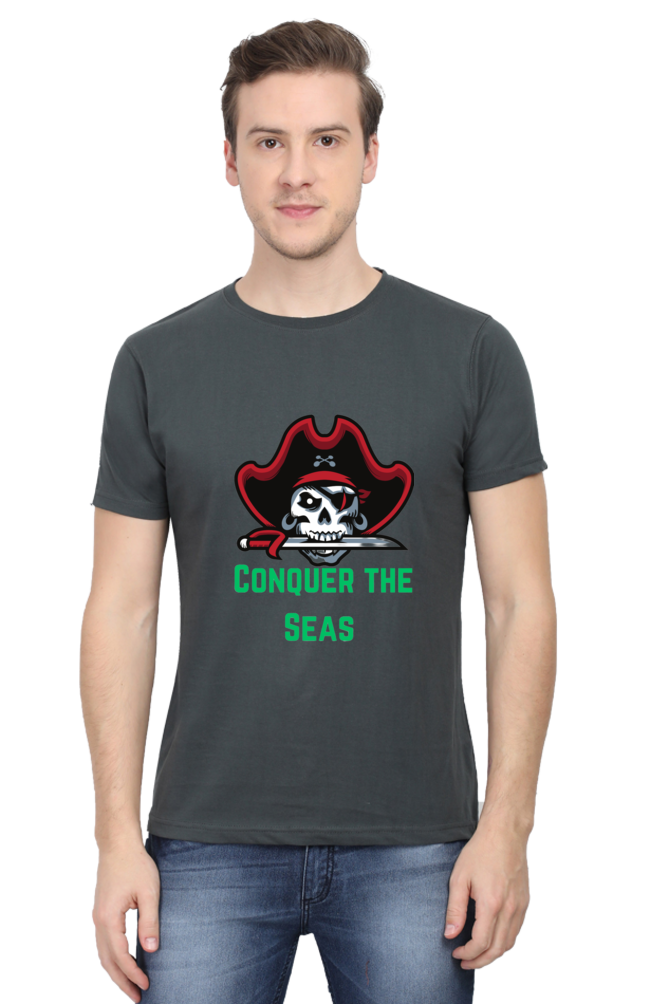 Make a Statement: Bluelander's Enhanced Design Cotton Half Sleeve T-Shirts - Stand Out in Style!