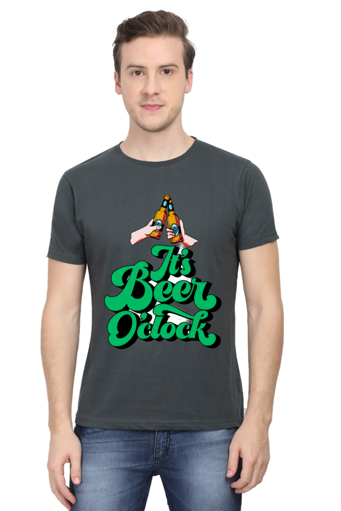 Chase Comfort: Bluelander's Cotton Half Sleeve T-Shirts - Playful Vibes, Endless Comfort!