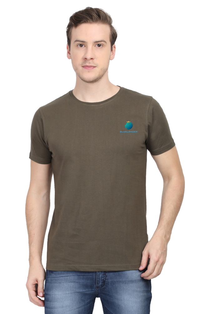 Bluelander's Cotton Half Sleeve T-Shirts: Elevate Your Style with Comfort and Versatility!