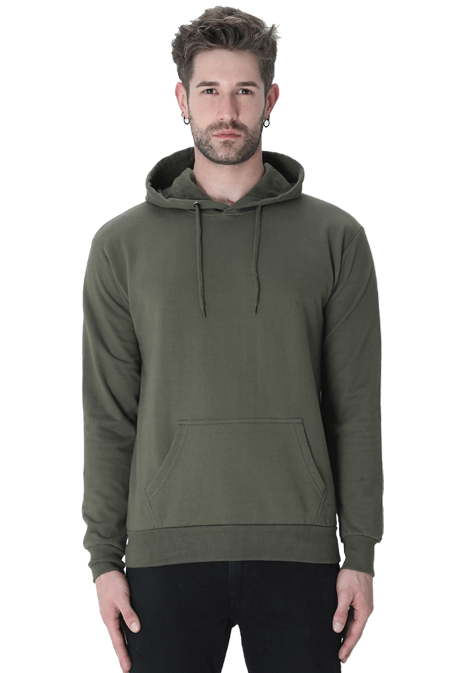 Bluelander Unisex Hoodie: 300 GSM Soft Cotton, Derby Ribbed.