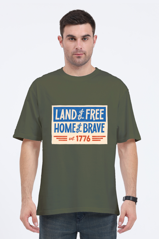 Unmatched Comfort: Bluelander Oversize Classic Cotton T-Shirts, Elevate Your Casual Look!