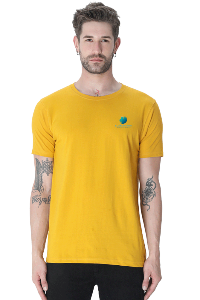 Bluelander's Cotton Half Sleeve T-Shirt -Rock the Cricket Ground in Comfort and Style!