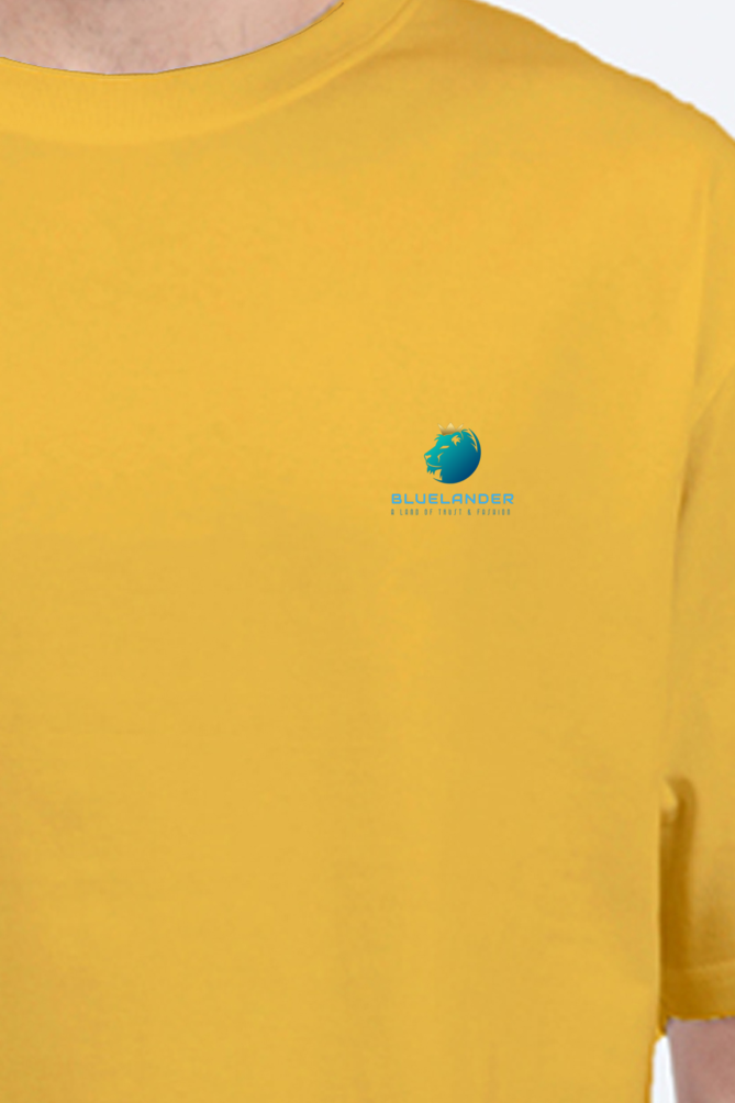 Glow Up Your Nights with Bluelander's Oversize Classic Cotton T Shirts: Futuristic Designs for Stylish Nights!