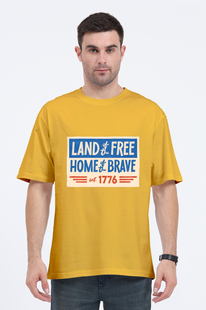 Unmatched Comfort: Bluelander Oversize Classic Cotton T-Shirts, Elevate Your Casual Look!