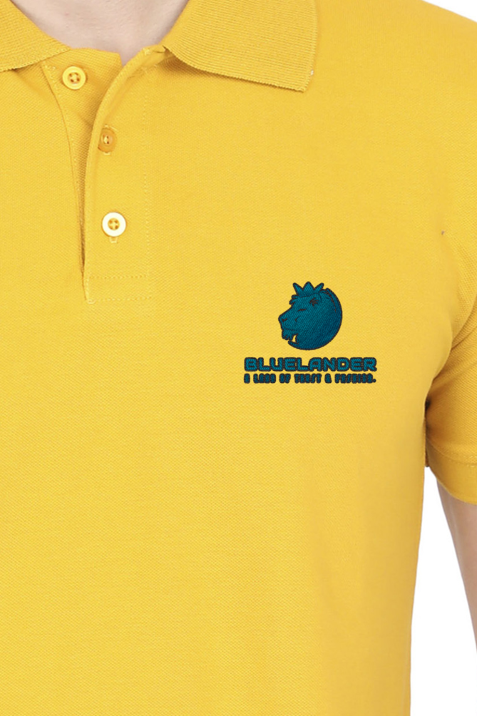 Bluelander's Polo: 220 GSM Premium Cotton - Super Combed, Bio Washed, Unisex Fit. Step into comfort, stride towards your dreams