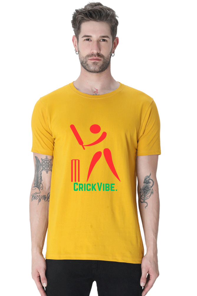 Bluelander's Cotton Half Sleeve T-Shirt -Rock the Cricket Ground in Comfort and Style!