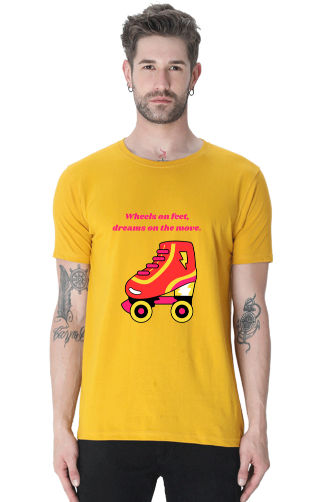 Bluelander's Cotton Half Sleeve T-Shirts: Elevate Your Style with Enhanced Design,and Step Out in Confidence.
