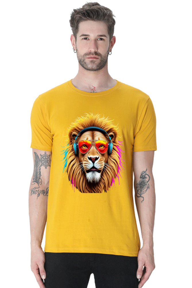 Rule the World: Bluelander's Premium Cotton Bio-Washed Half-Sleeve T-Shirt