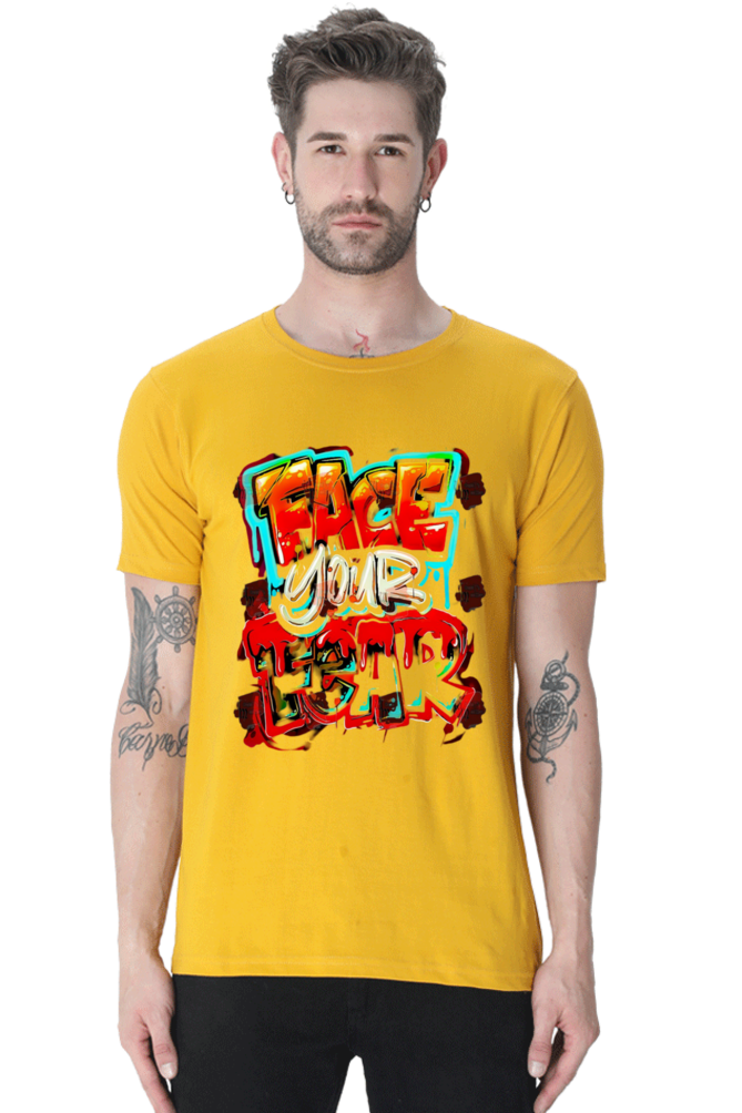 Bluelander Unisex Cotton T-Shirt: Soft, Breathable, Bio Washed.