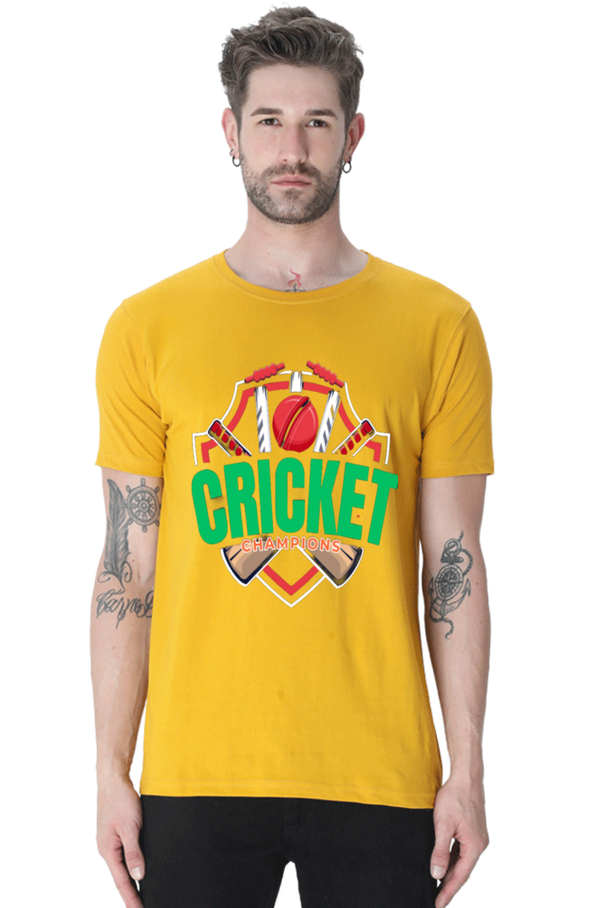 Bluelanders: Premium Cotton Unisex Half-Sleeve T-Shirt : Timeless Style.