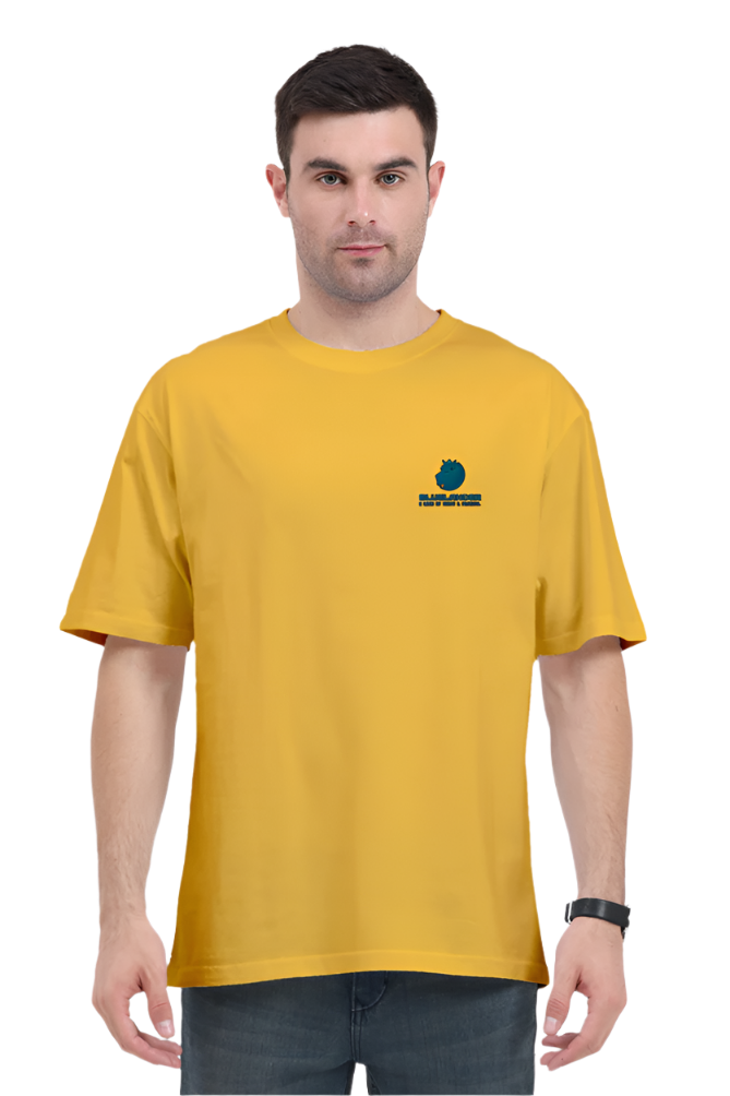 Oversized Comfort, Classic Style: Bluelanders soft cotton bio washed Unisex T-Shirt.