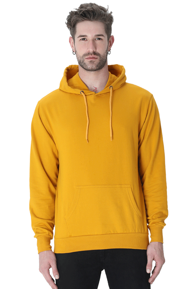 Bluelander Unisex Hoodie: 300 GSM Soft Cotton, Derby Ribbed.