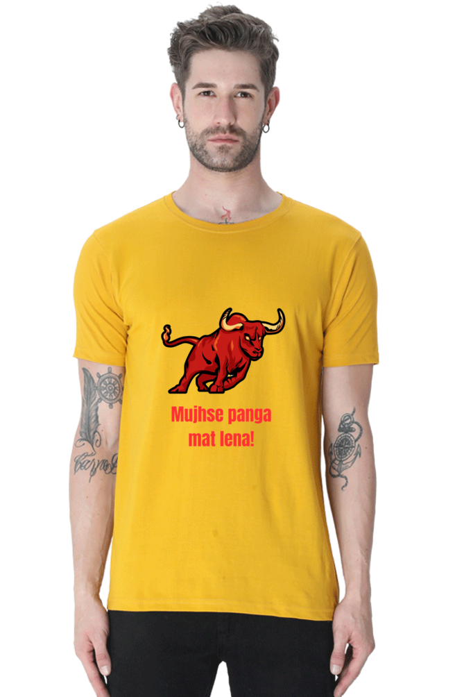 Elevate Your Expression: Bluelander's Cotton Half Sleeve T-Shirts!