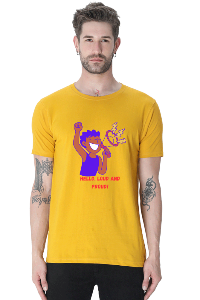 Level Up Your Style with Bluelander's Cotton Half Sleeve Tees!
